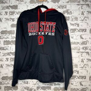 Scarlet and gray authentic apparel Ohio state buckeyes hoodie